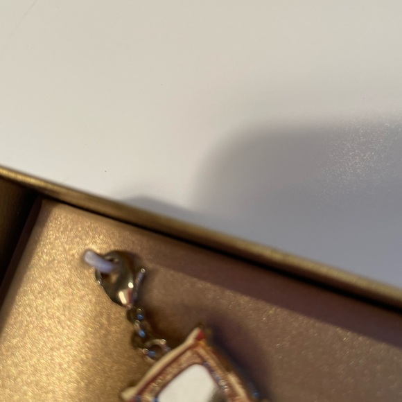 Bracelet Napier purple faceted in gold tone metal - Picture 6 of 15